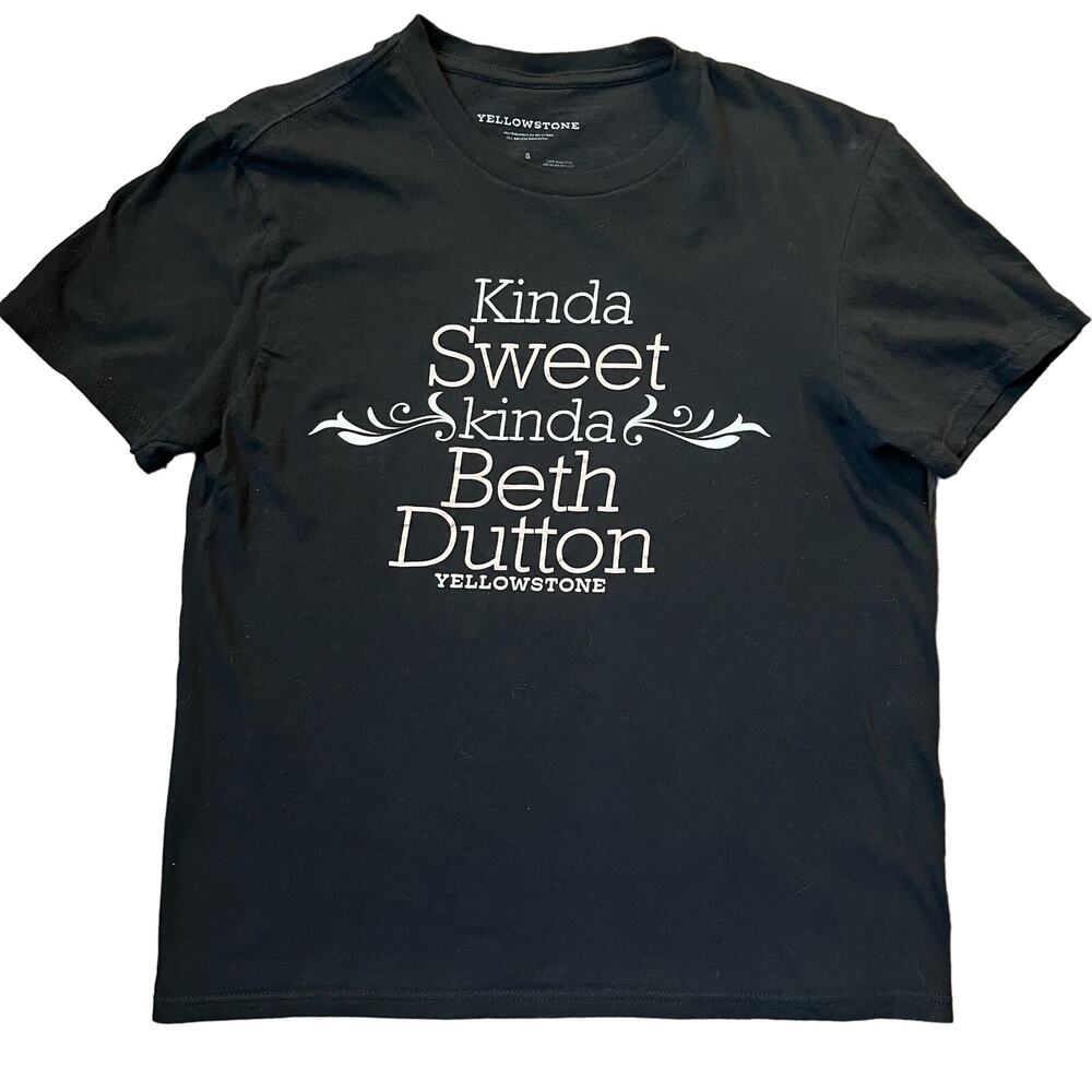 Yellowstone Women's SM Kinda Sweet Kinda Beth Dutton Graphic T-shirt
